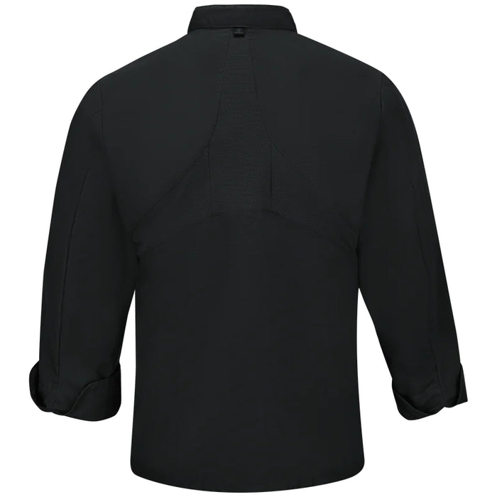 Red Kap® Men's Ripstop Fabric Chef Coat with OilBlok + MIMIX® - 042X