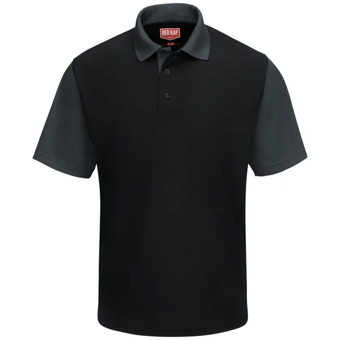 Red Kap® Men's Short Sleeve Performance Knit® Color-Block Polo - SK56
