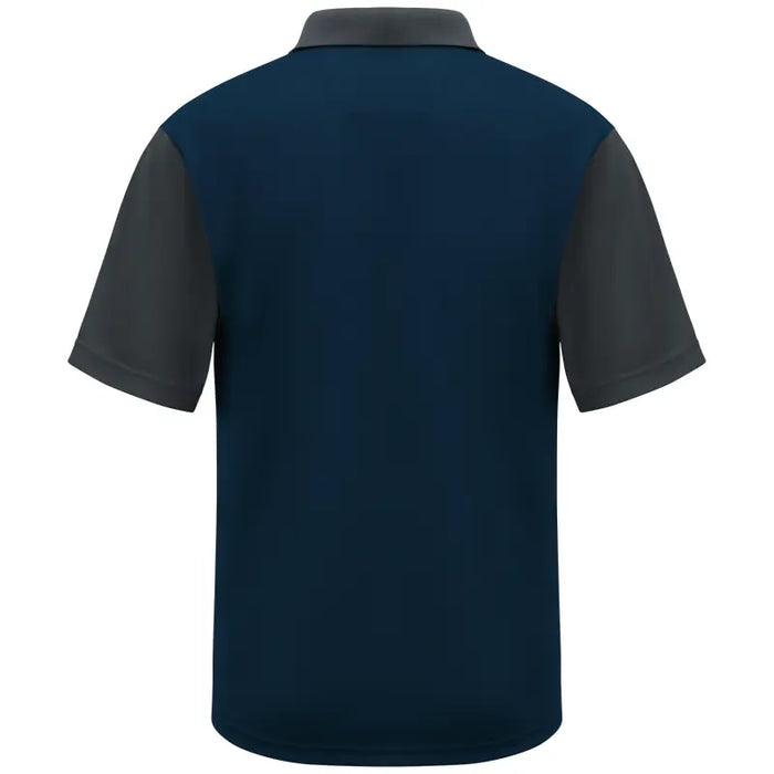 Red Kap® Men's Short Sleeve Performance Knit® Color-Block Polo - SK56