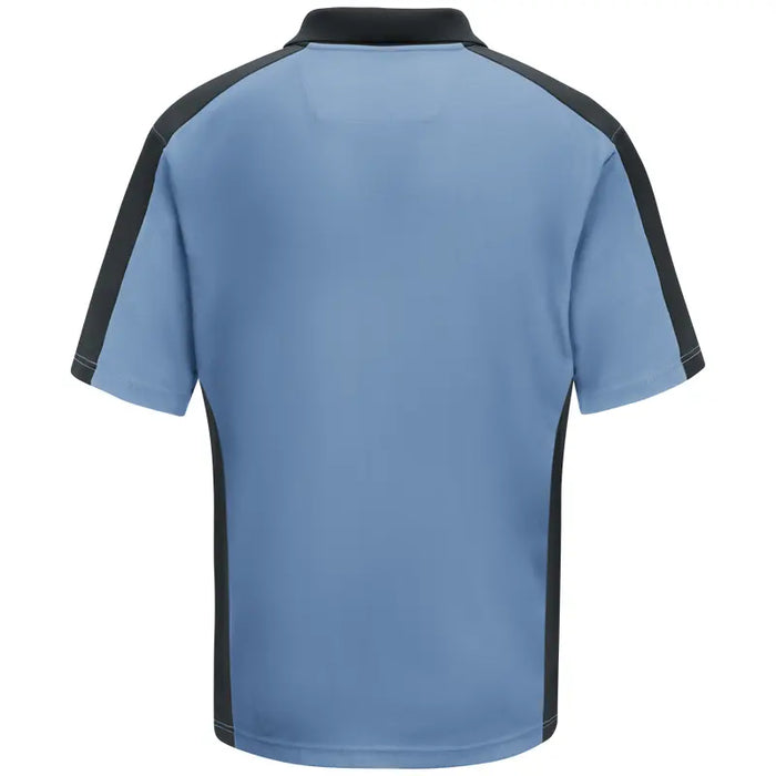 Red Kap® Men's Short Sleeve Performance Knit® Two-Tone Polo - SK54