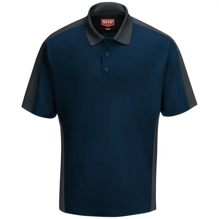 Red Kap® Men's Short Sleeve Performance Knit® Two-Tone Polo - SK54