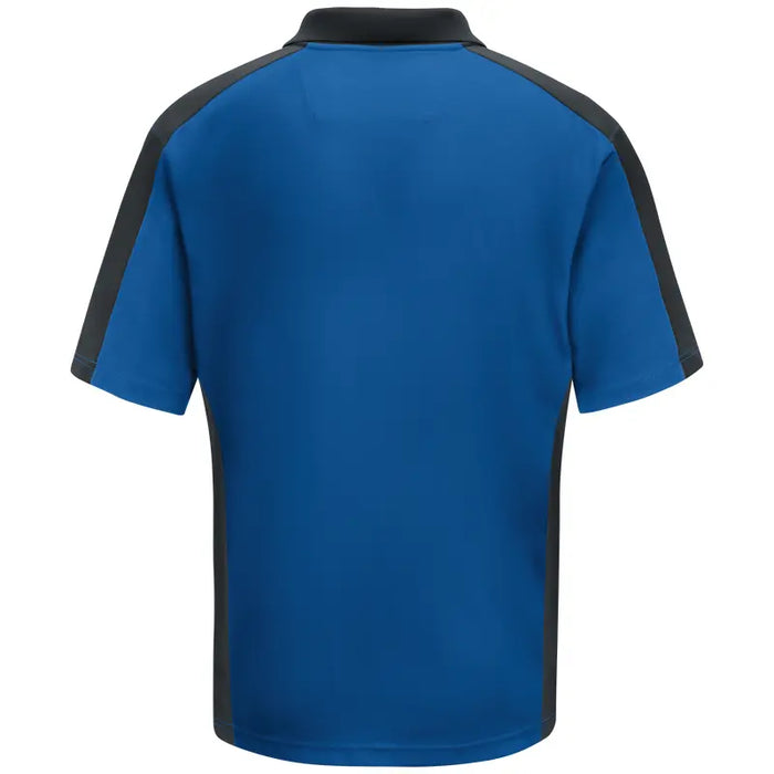 Red Kap® Men's Short Sleeve Performance Knit® Two-Tone Polo - SK54