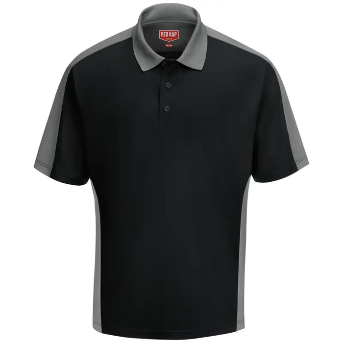Red Kap® Men's Short Sleeve Performance Knit® Two-Tone Polo - SK54