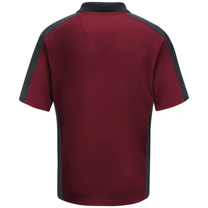 Red Kap® Men's Short Sleeve Performance Knit® Two-Tone Polo - SK54