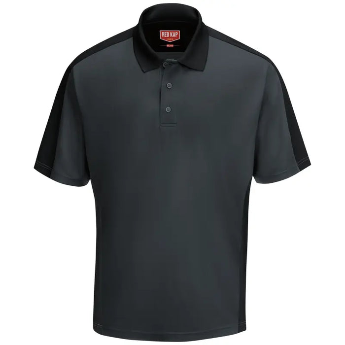 Red Kap® Men's Short Sleeve Performance Knit® Two-Tone Polo - SK54