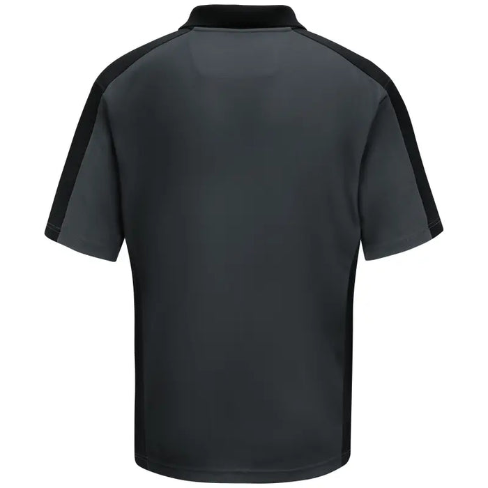 Red Kap® Men's Short Sleeve Performance Knit® Two-Tone Polo - SK54