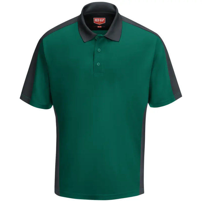 Red Kap® Men's Short Sleeve Performance Knit® Two-Tone Polo - SK54