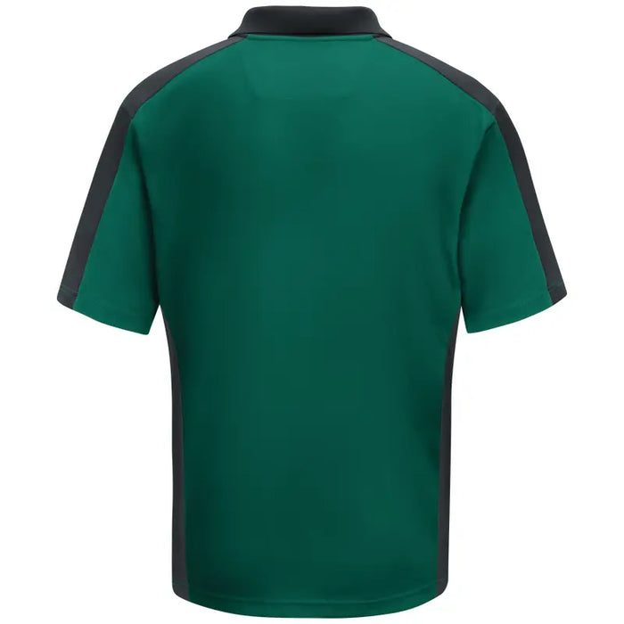 Red Kap® Men's Short Sleeve Performance Knit® Two-Tone Polo - SK54