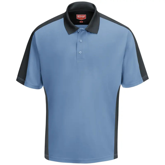 Red Kap® Men's Short Sleeve Performance Knit® Two-Tone Polo - SK54