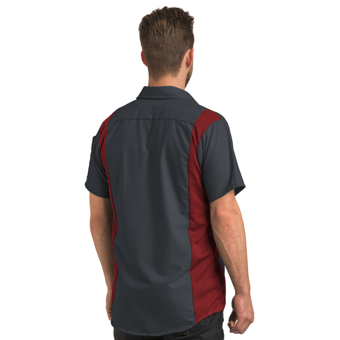 Red Kap® Men's Short Sleeve Performance Plus Shirt - Oilblok Technolog ...