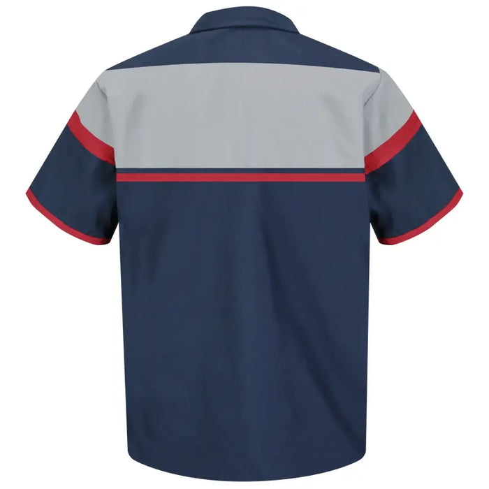 Red Kap® Men's Short Sleeve Performance Workwear Tech Shirt - Navy - SP24-AC