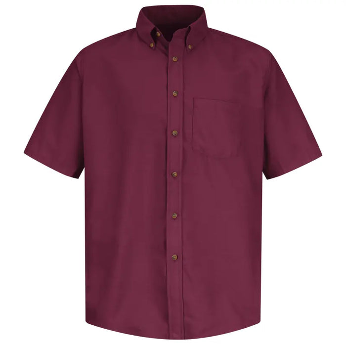Red Kap® Men's Short Sleeve Poplin Dress Shirt - SP80
