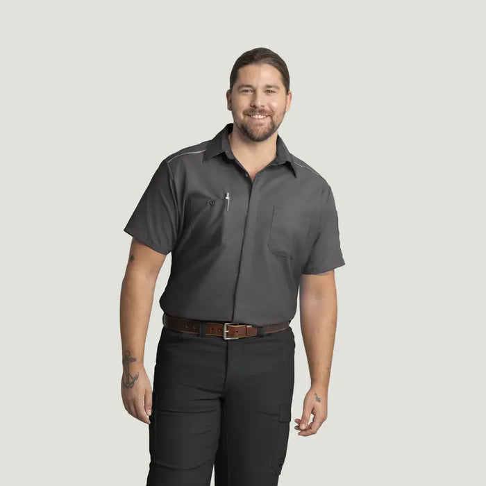 Red Kap® Men's Short Sleeve Pro Airflow Work Shirt - SP4A