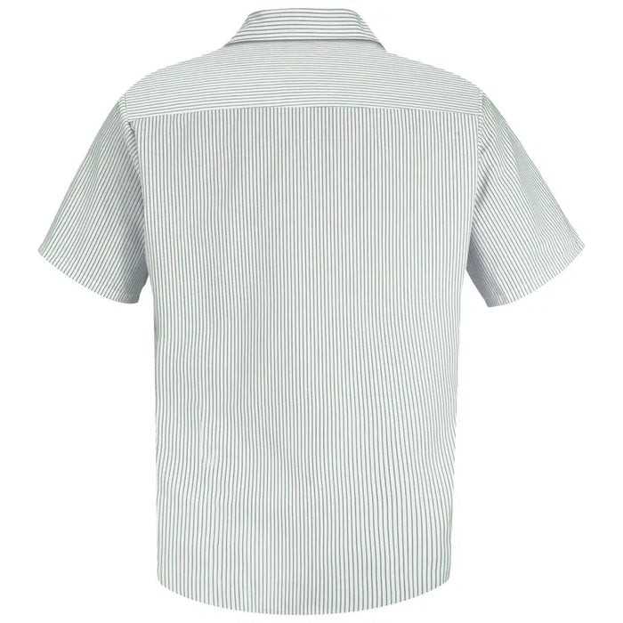 Red Kap® Men's Short Sleeve Striped Work Shirt - SP20