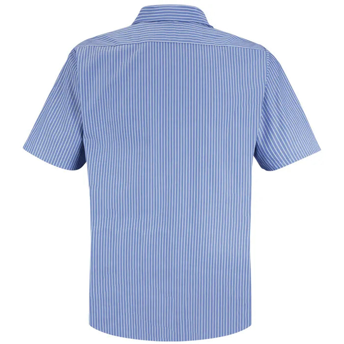 Red Kap® Men's Short Sleeve Striped Work Shirt - SP20