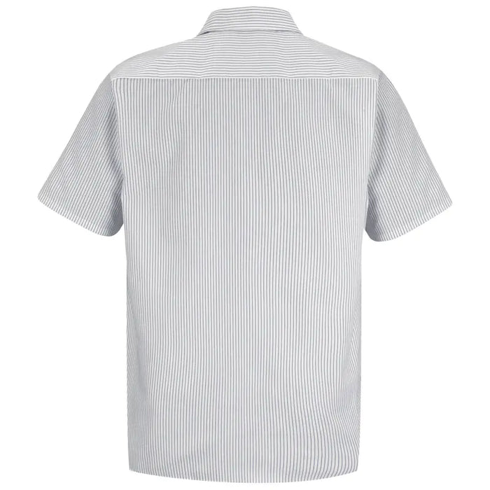 Red Kap® Men's Short Sleeve Striped Work Shirt - SP20