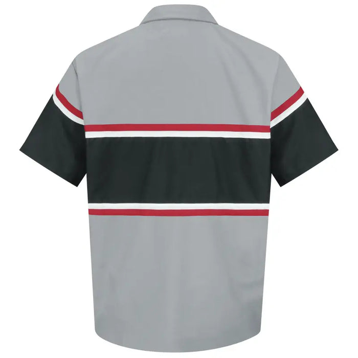 Red Kap® Men's Short Sleeve Technician Shirt - Gray - SP24-GM