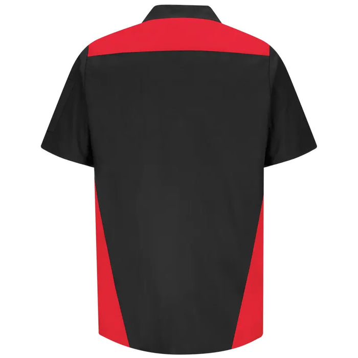Red Kap® Men's Short Sleeve Tri-Color Work Shirt - SY28-TRI-COLOR
