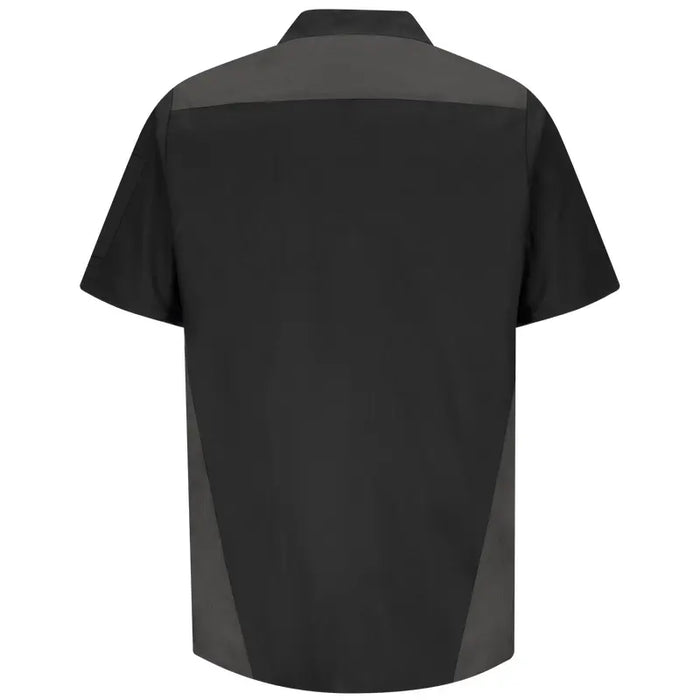 Red Kap® Men's Short Sleeve Tri-Color Work Shirt - SY28-TRI-COLOR