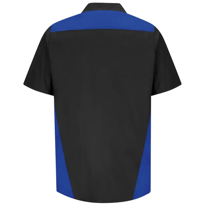 Red Kap® Men's Short Sleeve Tri-Color Work Shirt - SY28-TRI-COLOR