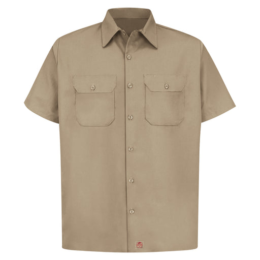 Red Kap® Men's Short Sleeve Utility Uniform Shirt Wrinkle Resistant - ST62