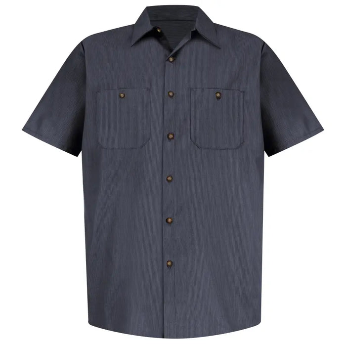 Red Kap® Men's Short Sleeve Work Shirt - SP24-MICRO-CHECK
