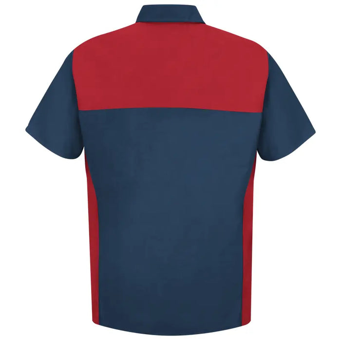 Red Kap® Men's Short Sleeve Work Shirt - Wicking Fabric - SP28