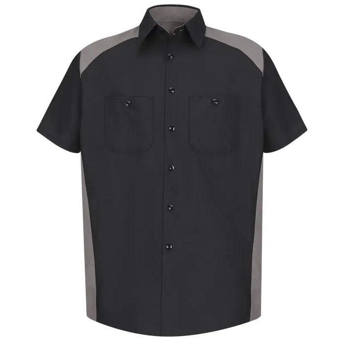 Red Kap® Men's Short Sleeve Work Shirt - Wicking Fabric - SP28