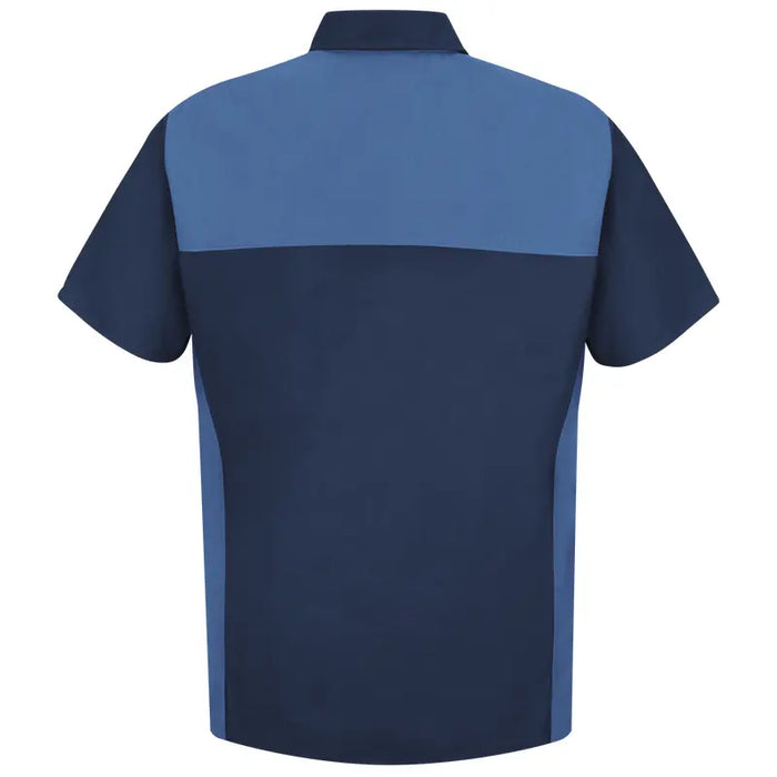 Red Kap® Men's Short Sleeve Work Shirt - Wicking Fabric - SP28