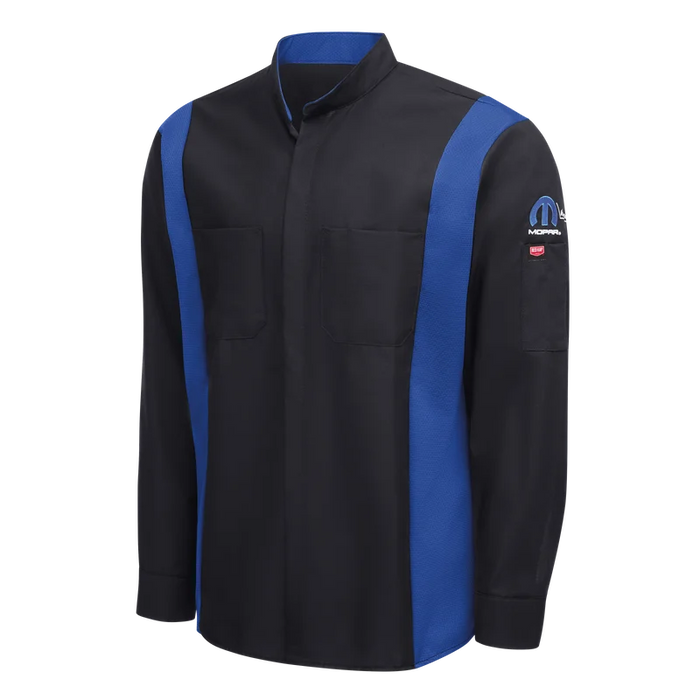 Red Kap® Mopar Men's Long Sleeve Technician Shirt with Oilblok Technology - SY36MP