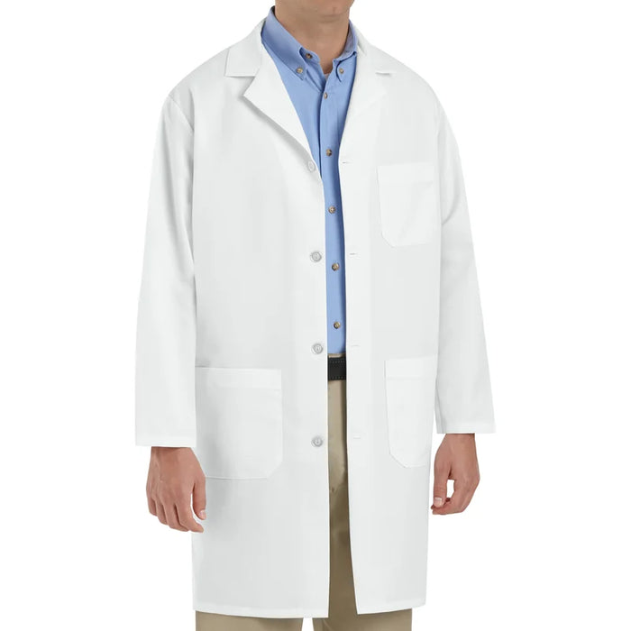 Red Kap® Professional Long-Sleeve Staff Lab Coat - White - KT34WH