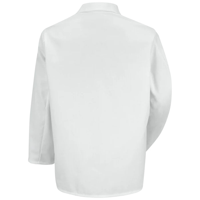 Red Kap® Rounded Front Hem Lab coat - White - 4010WH
