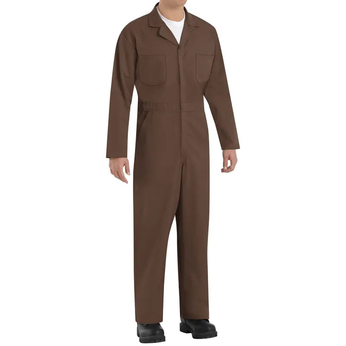 Red Kap® Professional Twill Action Back Coverall With Chest Pockets - CT10-7.25