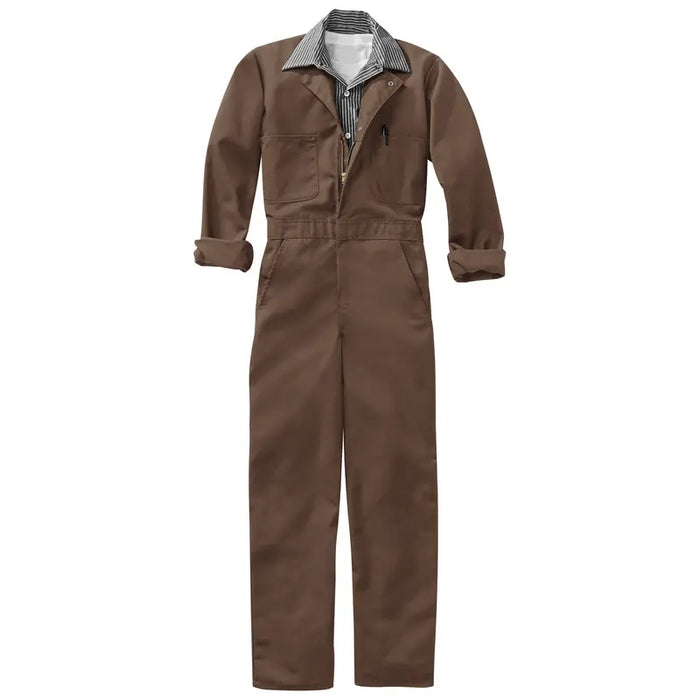 Red Kap® Professional Twill Action Back Coverall With Chest Pockets - CT10-7.25