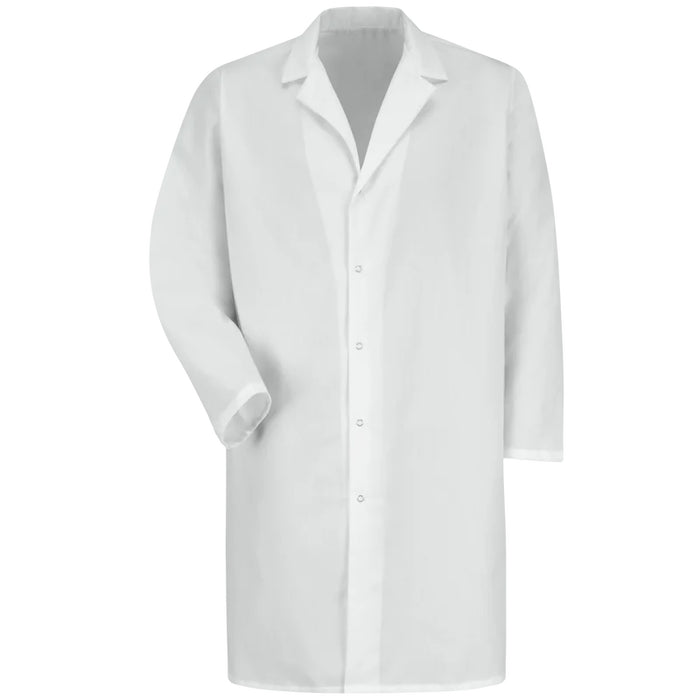Red Kap® Unisex Specialized Five-Gripper Lab Coat - White - KP38WH