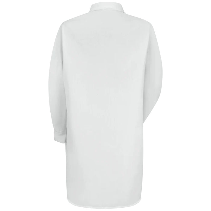 Red Kap® Unisex Specialized Knit Cuffed Lab Coat with Lower Exterior Pocket - White - KP72WH