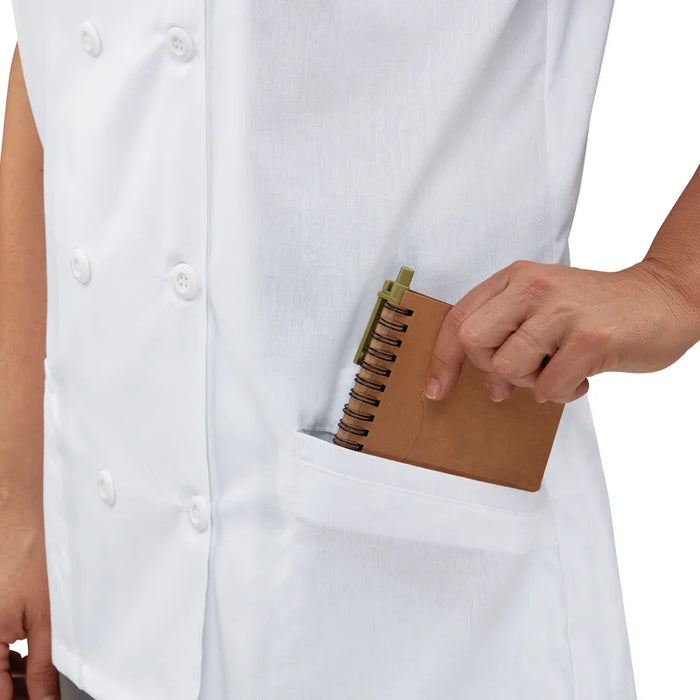 Red Kap® Women's Airflow Raglan Sleeves Chef Coat with OilBlok - 051W