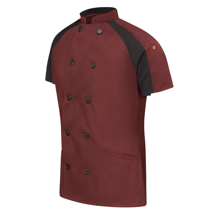 Red Kap® Women's Airflow Raglan Sleeves Chef Coat with OilBlok - 051W