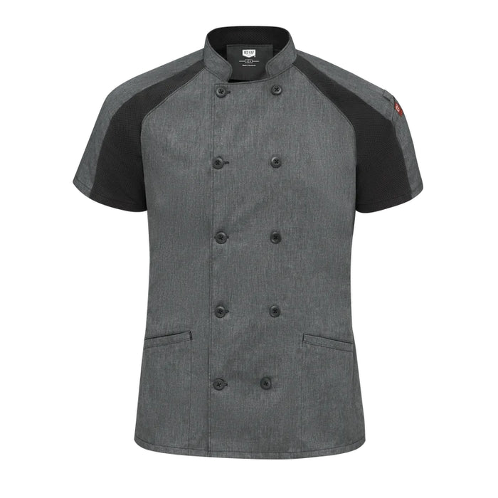 Red Kap® Women's Airflow Raglan Sleeves Chef Coat with OilBlok - 051W