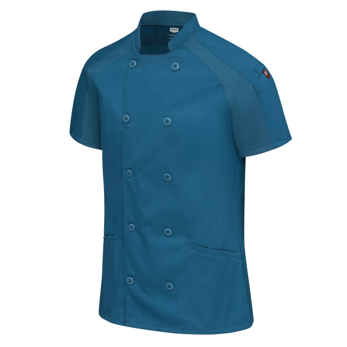 Red Kap® Women's Airflow Raglan Sleeves Chef Coat with OilBlok - 051W