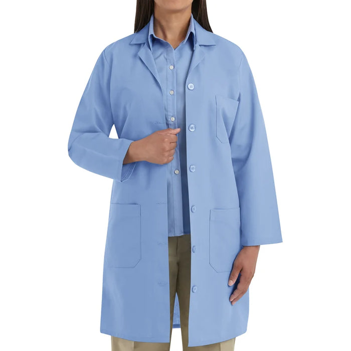 Red Kap® Women's Button-Front Lab Coat with Lined Collar  - KP13