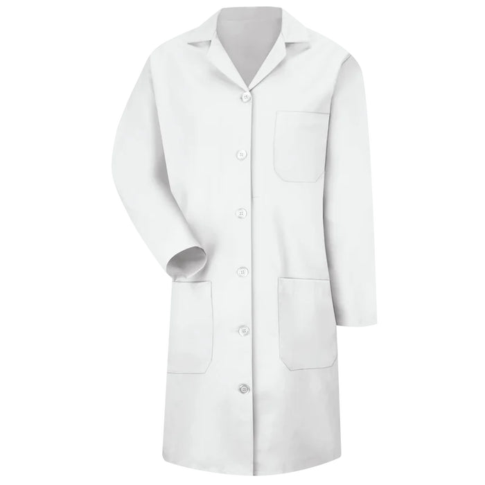 Red Kap® Women's Button-Front Lab Coat with Lined Collar  - KP13