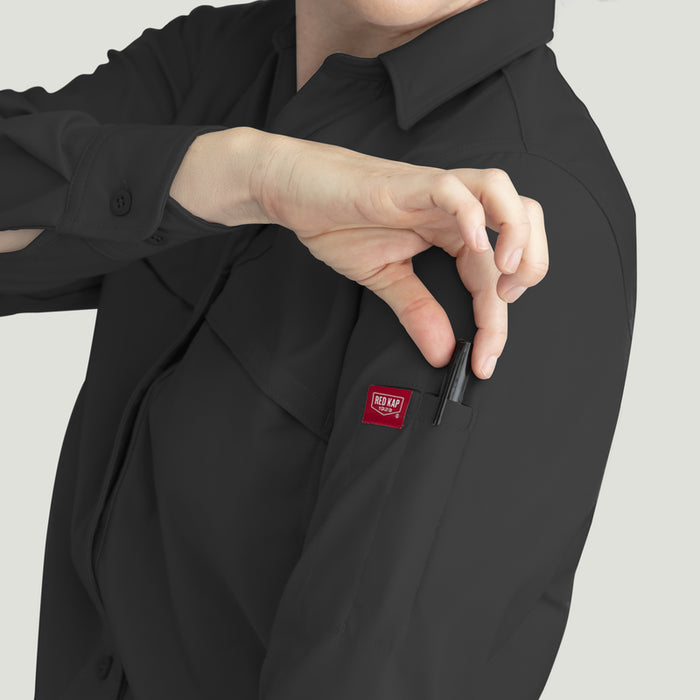 Red Kap® Women's Cooling Long Sleeve Work Shirt - TSW3