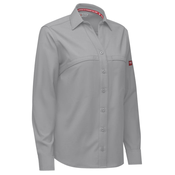 Red Kap® Women's Cooling Long Sleeve Work Shirt - TSW3