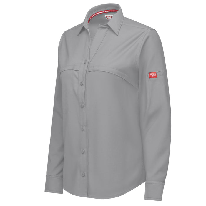Red Kap® Women's Cooling Long Sleeve Work Shirt - TSW3