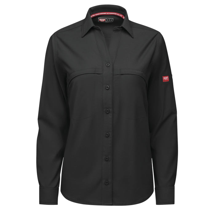 Red Kap® Women's Cooling Long Sleeve Work Shirt - TSW3