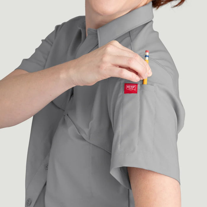 Red Kap® Women's Cooling Short Sleeve Lightweight Work Shirt- TSW1
