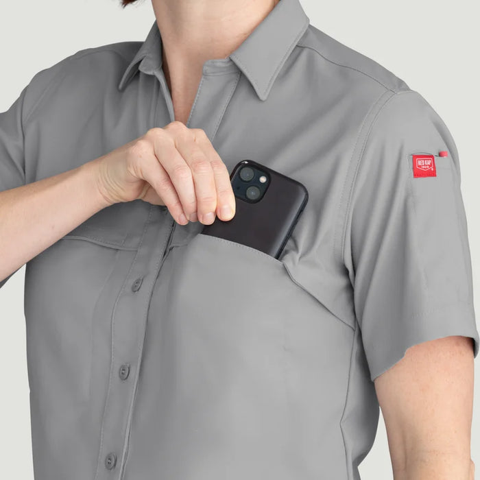 Red Kap® Women's Cooling Short Sleeve Lightweight Work Shirt- TSW1