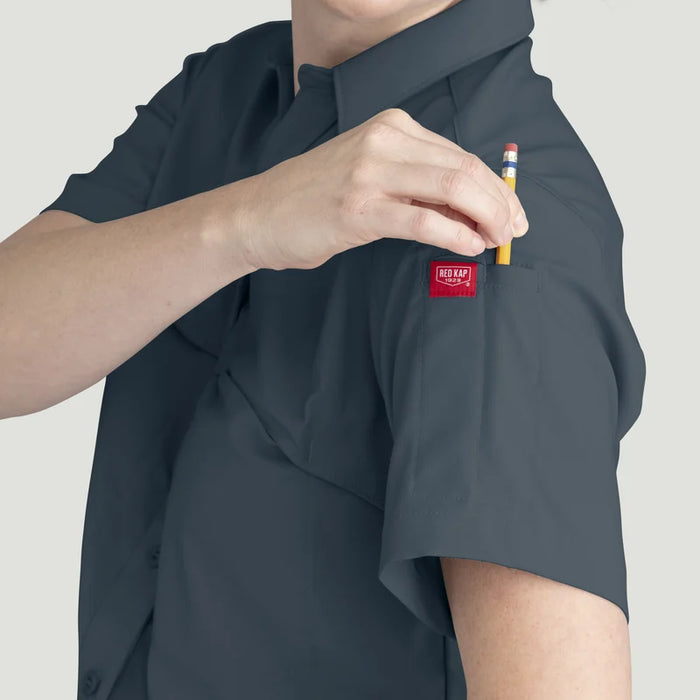 Red Kap® Women's Cooling Short Sleeve Lightweight Work Shirt- TSW1
