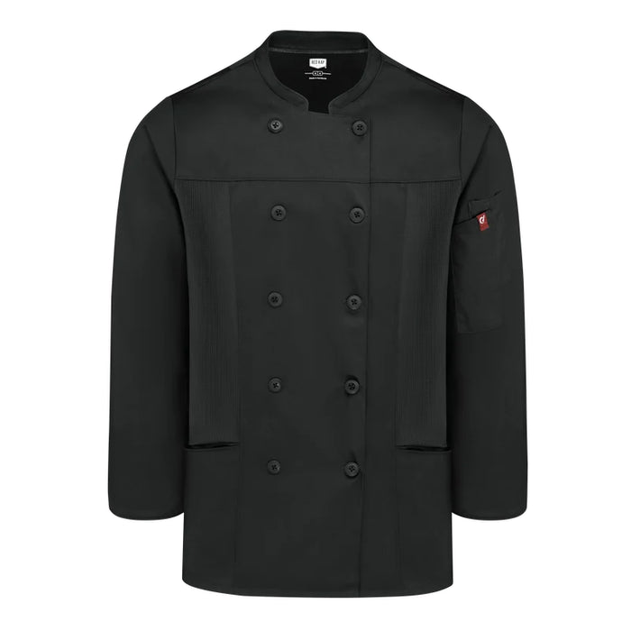 Red Kap® Women's Deluxe Airflow Chef Coat with Double-Breasted Closure - 053w